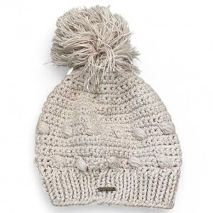 Prana Pammy Cream Pom Pom Beanie